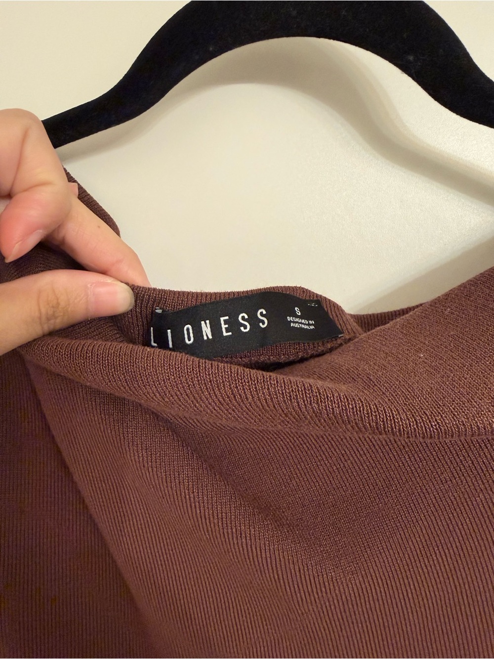 Lioness Original Sin Midi Dress in Chocolate - Picture 7 of 8